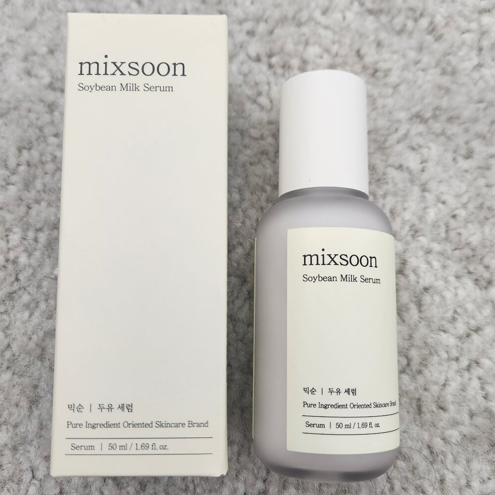 Mixsoon Soybean Milk Serum Korean Skincare for Glass Skin - (1.69 fl.oz / 50ml)